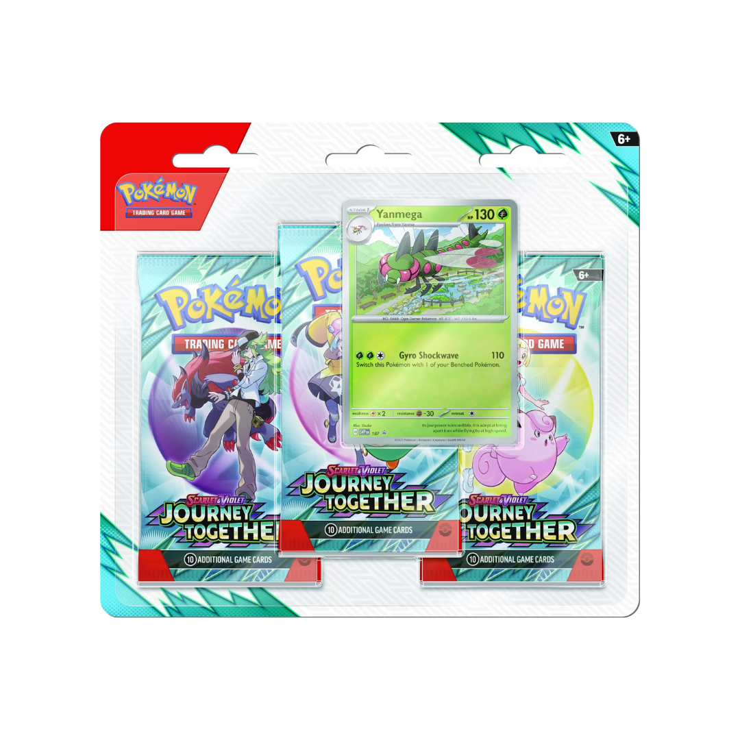 Pokémon Scarlet & Violet - Journey Together 3-Booster Blister