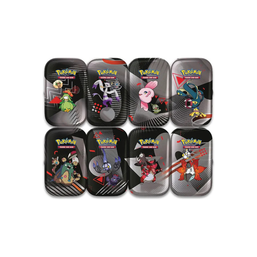 Pokémon Scarlet & Violet - Black Bolt & White Flare Mini Tin Unova