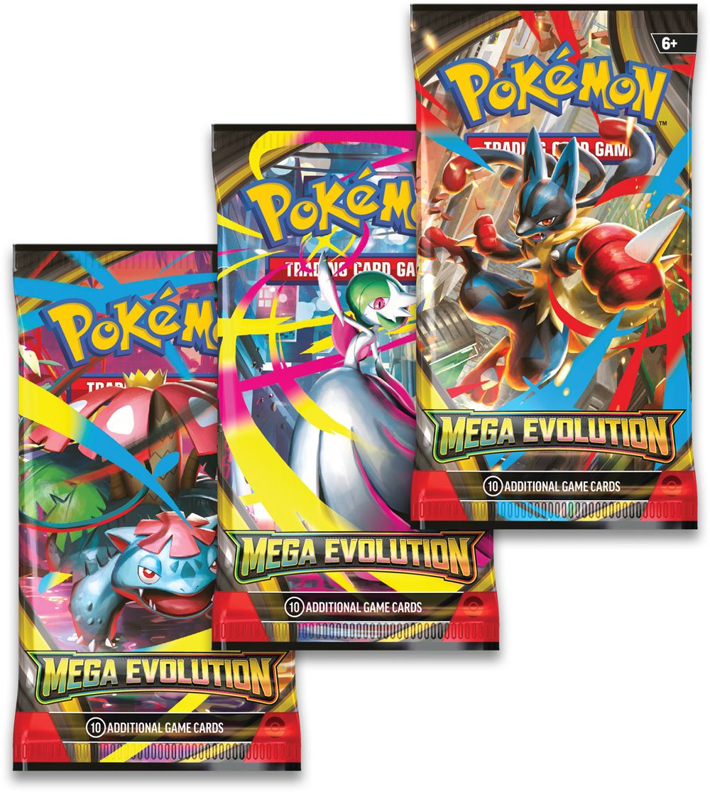Pokémon - Mega Evolution 3-Pack Blister
