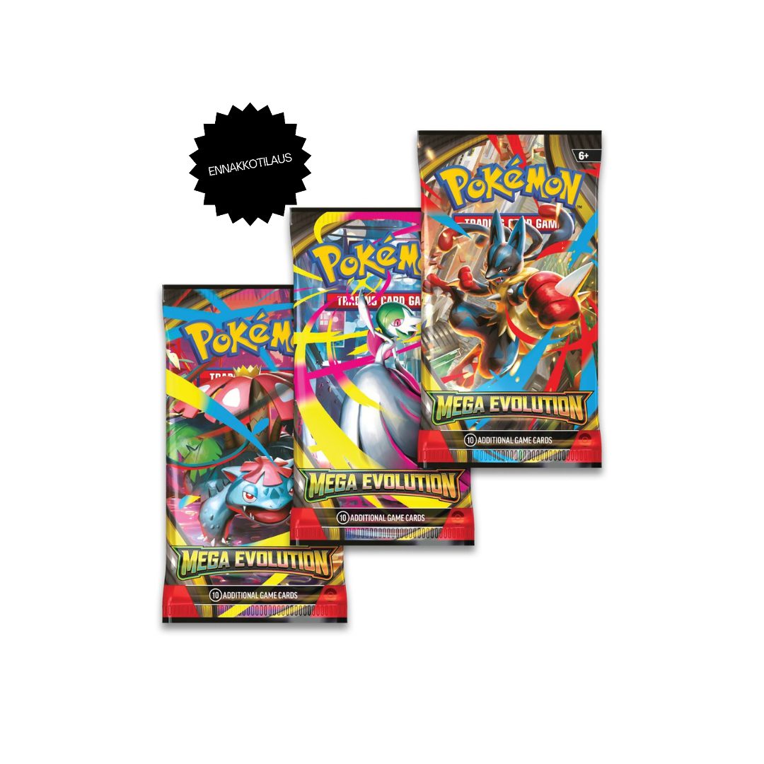 Pokémon - Mega Evolution 3-Pack Blister