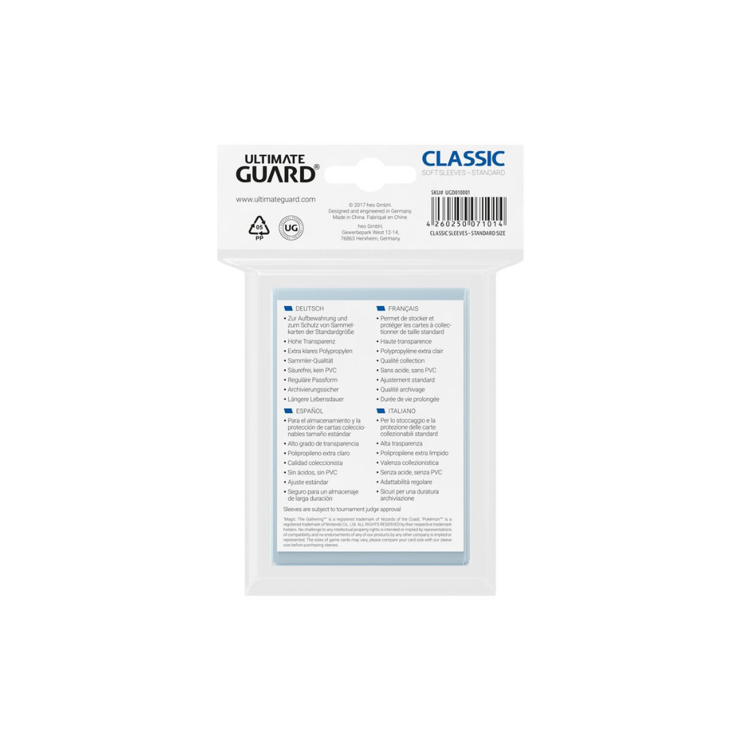 Ultimate Guard Classic Sleeves Standard Size (100)