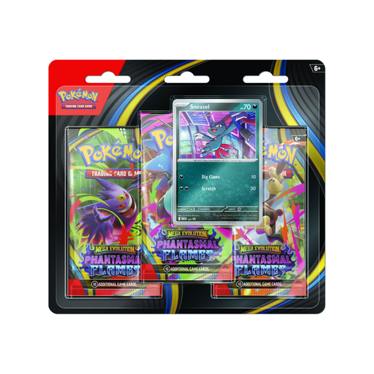 Pokémon - Phantasmal Flames 3-Pack Blister