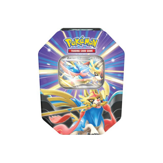 Pokémon Slashing Legends Tin: Zacian EX