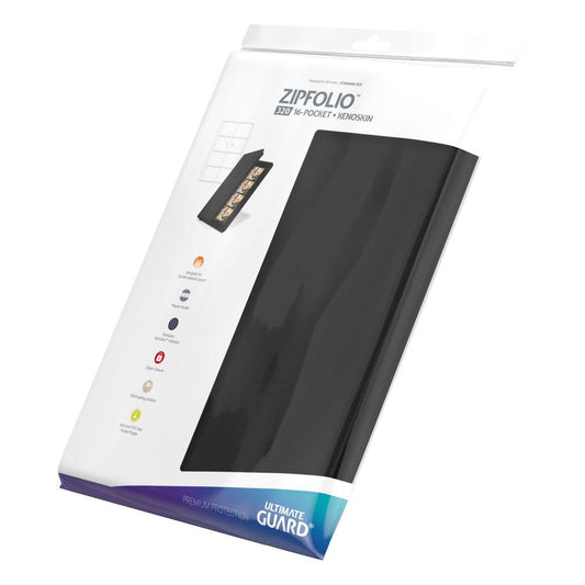 Ultimate Guard Zipfolio 360 18-Pocket Xenoskin - Black